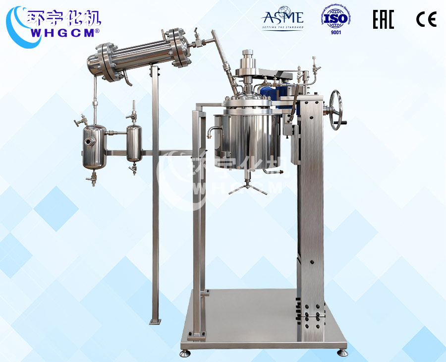10L高溫不銹鋼手動升降實(shí)驗(yàn)釜